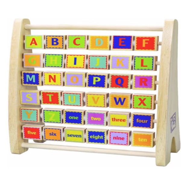 Hape Alphabet Abacus - E1002-T