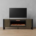 Orca Oak Mix Media Console Up to 86-inch TV - E101-VENEER