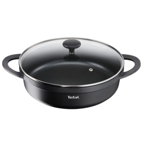 Tefal Trattoria Shallowpan 28cm with Lid - E2187214