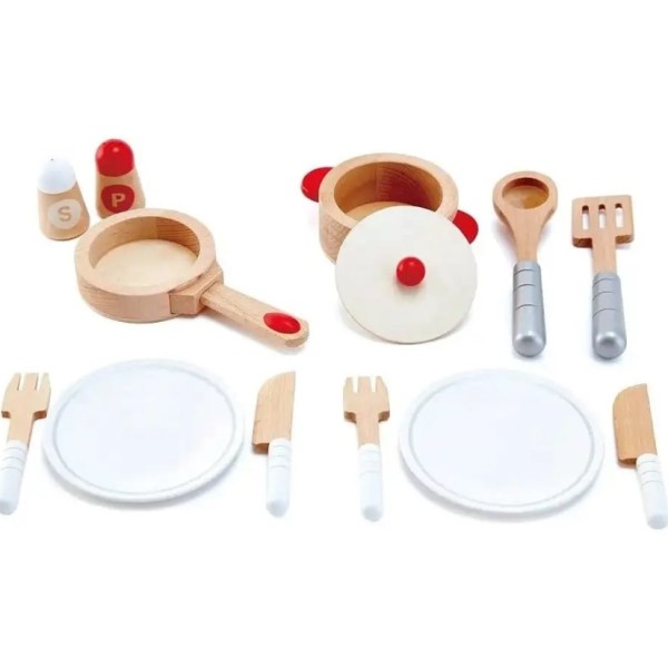 Hape Cook & Serve Set Toys - E3150-T