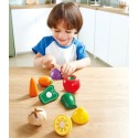 Hape Farm Shop Vegetables Playset - E3181-T