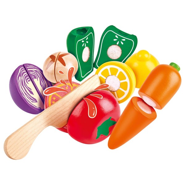 Hape Farm Shop Vegetables Playset - E3181-T