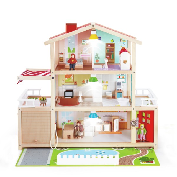 Hape Doll Family Mansion - E3405-T