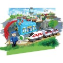 Hape Mega Metropolis Train Bucket Set - E3773-T