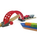 Hape Sea & Rail Cargo Transportation Set - E3790-T