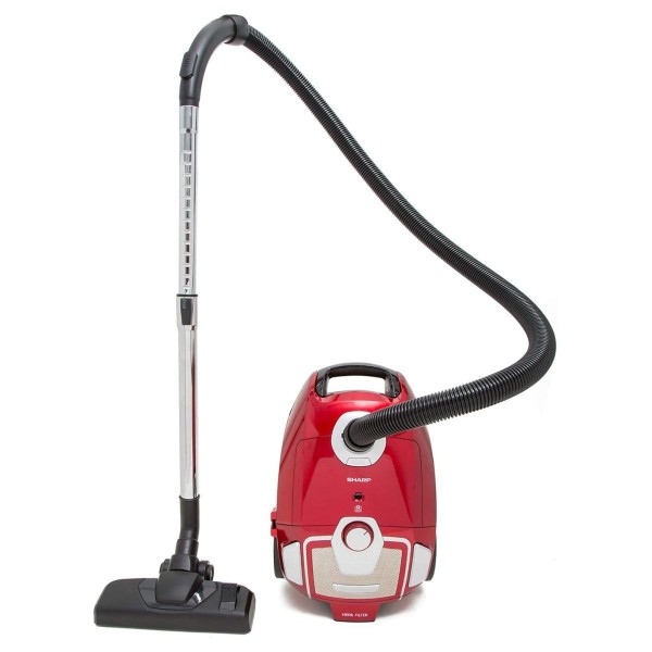Sharp 1800Watts, Canister with Bag, HEPA Filter Vacuum Cleaner - EC-BG1804C-RZ