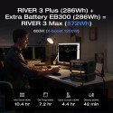 EcoFlow River 3 Plus Smart Extra Battery - EB300