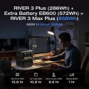 EcoFlow River 3 Plus Smart Extra Battery EB600 - EF-RV-E02-1