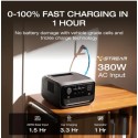 EcoFlow RIVER 3 Plus Portable Power Station 286Wh capacity 600W output, X-Boost up to 1200W - EF-RV-H02-1