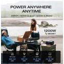 EcoFlow RIVER 3 Plus Portable Power Station 286Wh capacity 600W output, X-Boost up to 1200W - EF-RV-H02-1