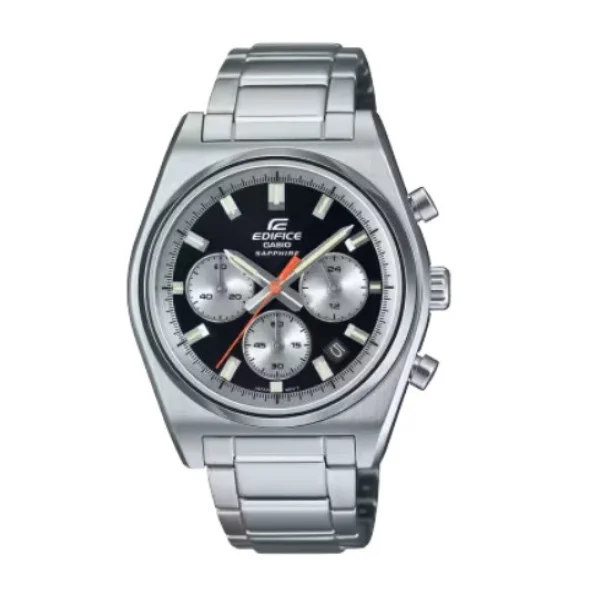 Casio Edifice Stainless-Steel Band Analog Watch for Men - EFB-730D-1AVUDF