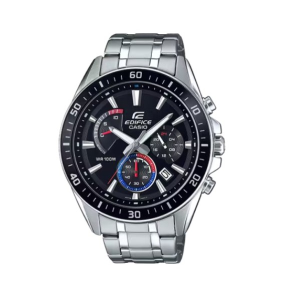 Casio Edifice Stainless-Steel Band Analog Watch for Men - EFR-552D-1A3VUDF