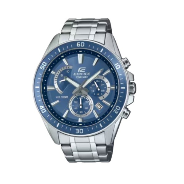 Casio Edifice Stainless-Steel Band Analog Watch for Men - EFR-552D-2AVUDF