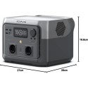Ecoflow River 2 Max Portable Power Station 512Wh, 500W - EFR610
