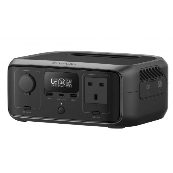 EcoFlow RIVER 3 Portable Power Station 245Wh Capacity, 300W rated output, X-Boost up to 600W -EFR705