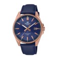 Casio Edifice Leather Band Analog Watch for Men - EFV-150CL-2AVUDF