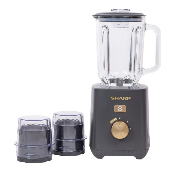 Sharp 800Watts, Glass Blender with 2 Mill - EM-TK71-A3
