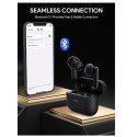 Aukey True Wireless Earbuds with ANC Active Noise Cancellation, Blue - EP-M1NC-BLU