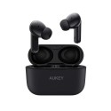 Aukey True Wireless Earbuds with ANC Active Noise Cancellation, Black - EP-M1NC-BK