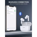 Aukey TWS True Wireless Bluetooth Earbuds, White - EP-M1S-WH
