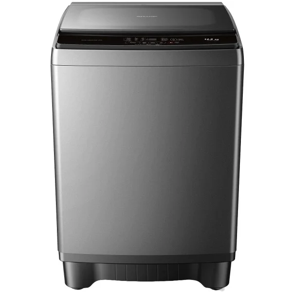 Sharp Top Load Washer 14kg 600 RPM, Dark Silver - ES-MS145CZK-I
