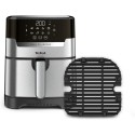 Tefal 1550Watts, 4.2L Capacity, Easy Fry & Grill Digital 2-in-1 Air Fryer, Black/Silver - EY505D27