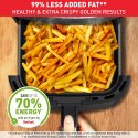 Tefal 1550Watts, 4.2L Capacity, Easy Fry & Grill Digital 2-in-1 Air Fryer, Black/Silver - EY505D27