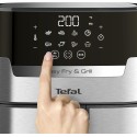 Tefal 1550Watts, 4.2L Capacity, Easy Fry & Grill Digital 2-in-1 Air Fryer, Black/Silver - EY505D27