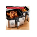 Tefal 2700Watts, 8.3Liters Capacity, Dual Air Fryer - EY905D40