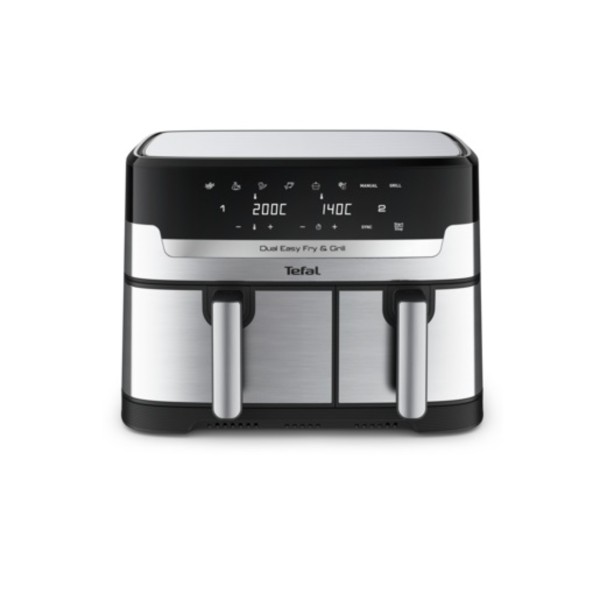 Tefal 2700Watts, 8.3Liters Capacity, Dual Air Fryer - EY905D40