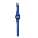 Casio Blue Band Digital Watch for Unisex - F-91WB-2A1DF