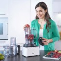 Braun PurEase Food Processor, 800Watts, White - FP3131WH