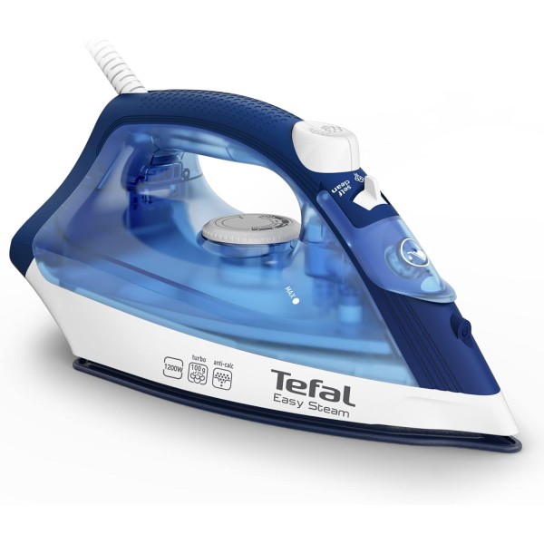 Tefal 1200Watts, Easy Steam Non-Stick Soleplate, Steam Iron - FV1941M0
