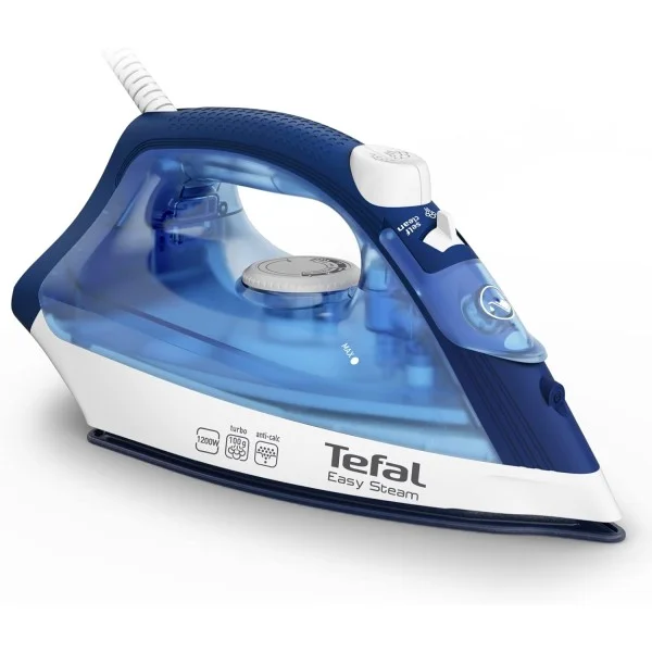 Tefal 1200Watts, Easy Steam Non-Stick Soleplate, Steam Iron - FV1941M0