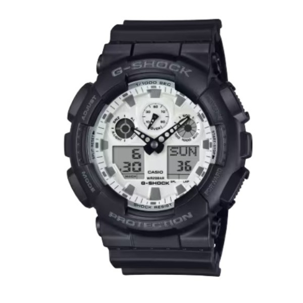 Casio G-shock Youth Analog-Digital Watch for Men - GA-100WD-1ADR