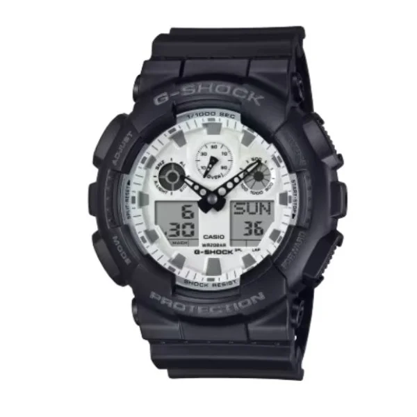 Casio G-shock Youth Analog-Digital Watch for Men - GA-100WD-1ADR