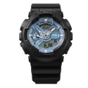 Casio G-Shock Analog-Digital Black Band Watch for Men - GA-110CD-1A2DR