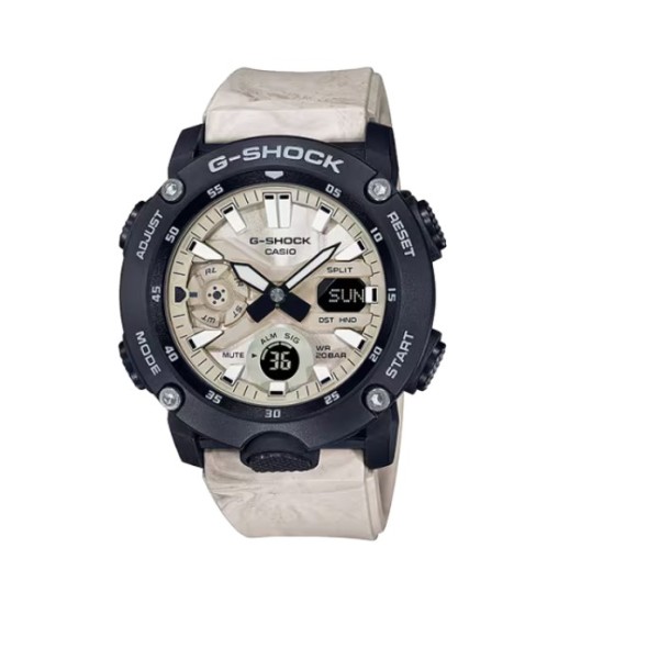 Casio G-Shock Analog-Digital Resin Band Watch for Men - GA-2000WM-1ADR