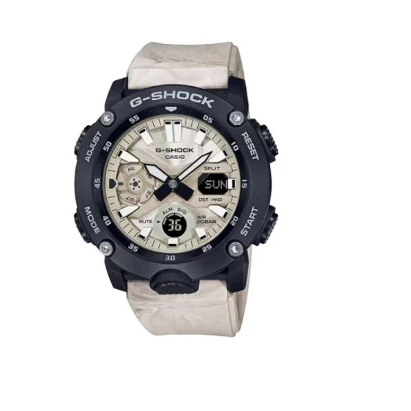 Casio G-Shock Analog-Digital Resin Band Watch for Men - GA-2000WM-1ADR