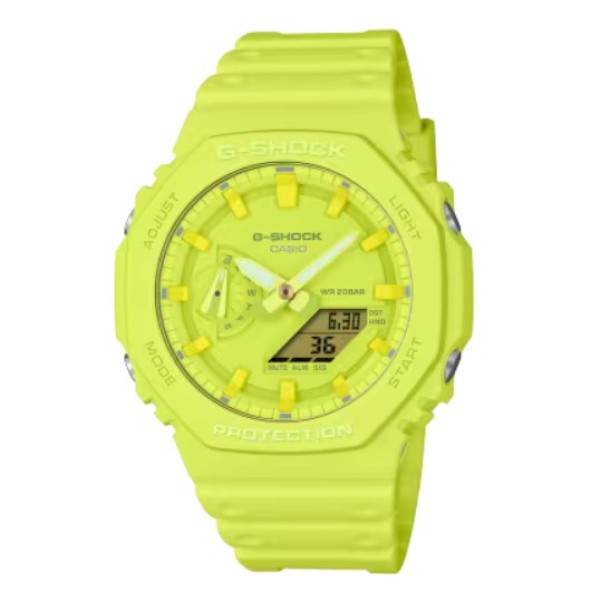 Casio G-Shock Youth Fashion Analog-Digital Watch for Unisex - GA-2100-9A9DR