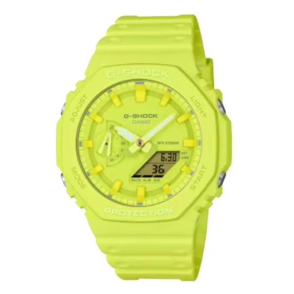 Casio G-Shock Youth Fashion Analog-Digital Watch for Unisex - GA-2100-9A9DR