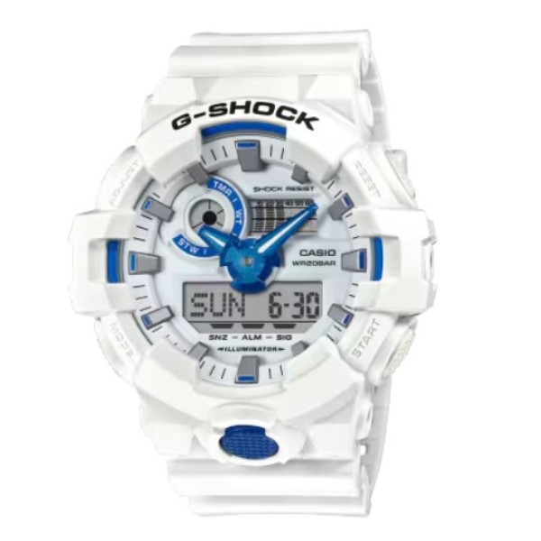 Casio G-Shock Youth Fashion Analog-Digital Watch for Men - GA-700HDS-7ADR