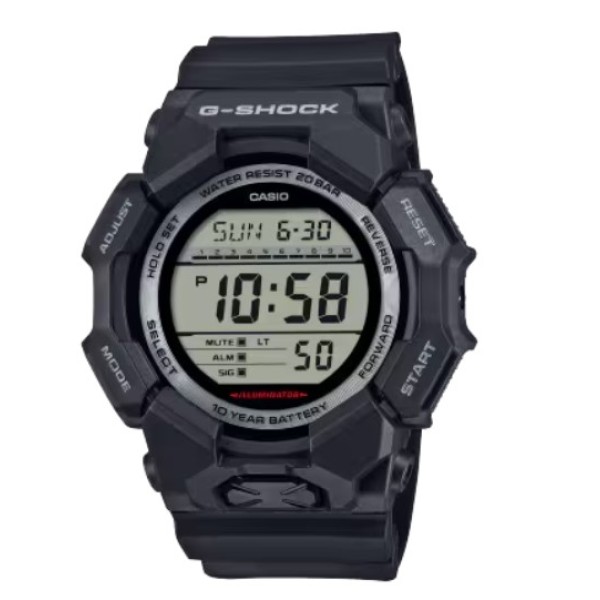 Casio G-Shock Digital Black Strap Watch for Men - GD-010-1DR
