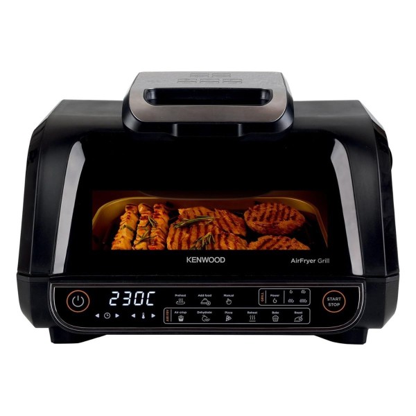 Kenwood 1700Watts, Air Fryer Grill GCC, Black - GHF40.000BK