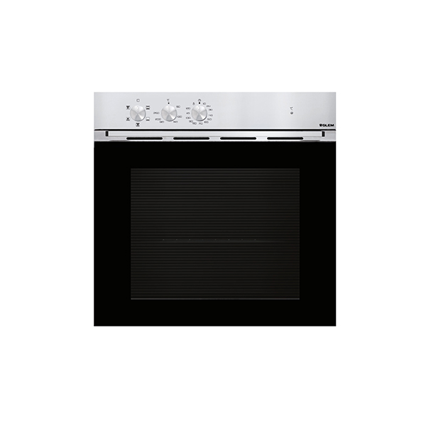 Glemgas Electric Stainless Steel Multifunction Oven 60cm 60L, 2668W - GLGFM52IX