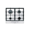 Glemgas 4 Burners, Stainless Steel Gas Hob 60cm - GLGT64IX