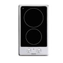 Glemgas 2 Burners, Stainless Steel Ceramic Hob 30cm - GLGTH32KIX