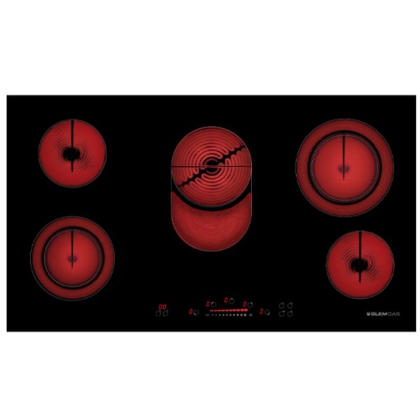 Glemgas Ceramic Glass Hob 90cm - GLGTH96T