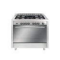 Glemgas Stainless Steel 5 Burners 100X60cm Gas Cooker - GLMQ1634RI01UT