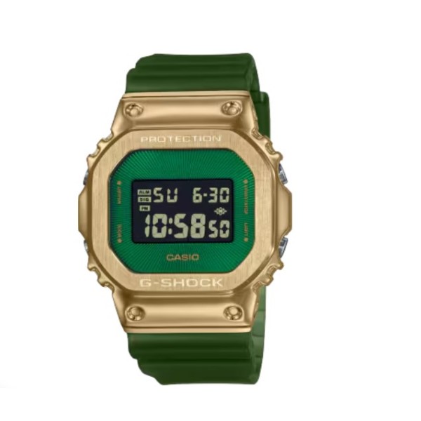 Casio G-Shock Youth Digital Green Band Watch for Unisex - GM-5600CL-3DR
